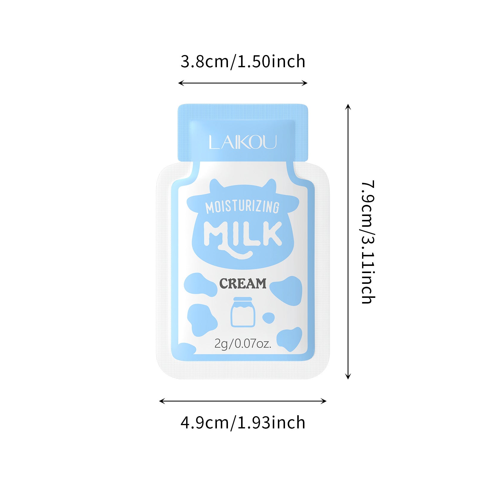 LAIKOU Milk Skincare 4Pcs Traveling Set